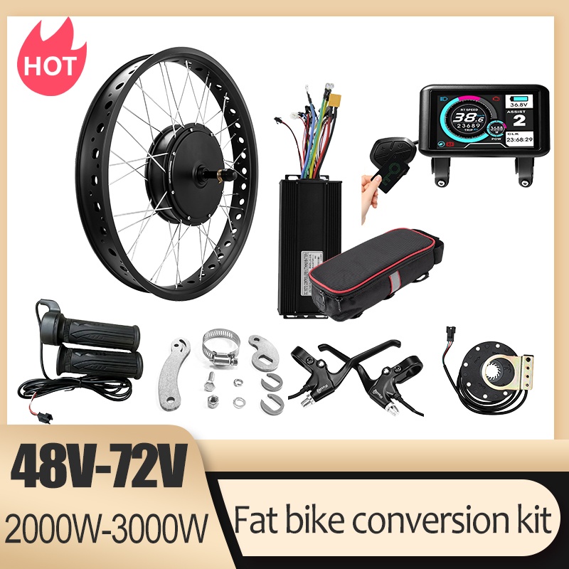 Kit de conversion moteur pour  - Ebike Conversion Kit 72V 3000W avis et prix